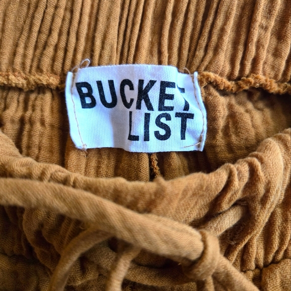 Bucket List Drawstring Pants - Picture 4 of 4